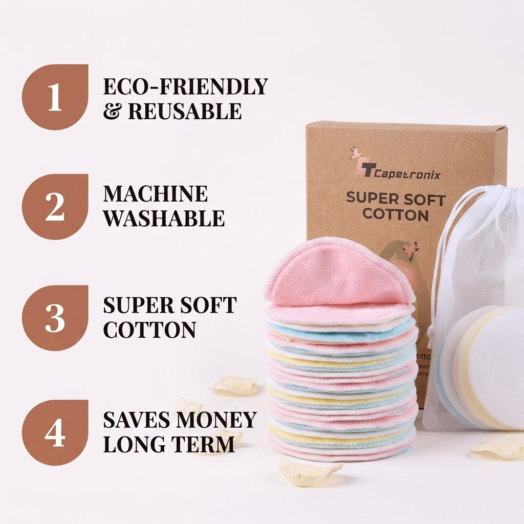 Reusable Makeup Remover Pads