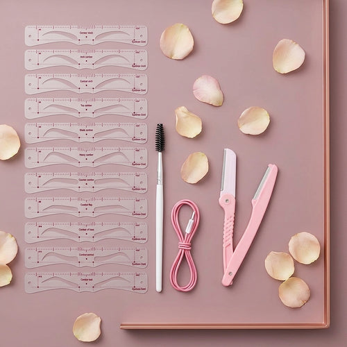 Eyebrow Shaping Stencil Kit