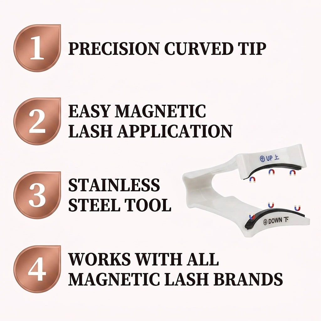 Magnetic Eyelash Applicator Tool