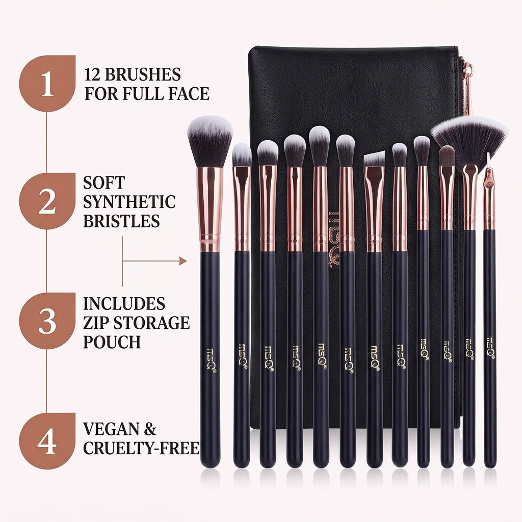 Makeup Brush Set (12pc)