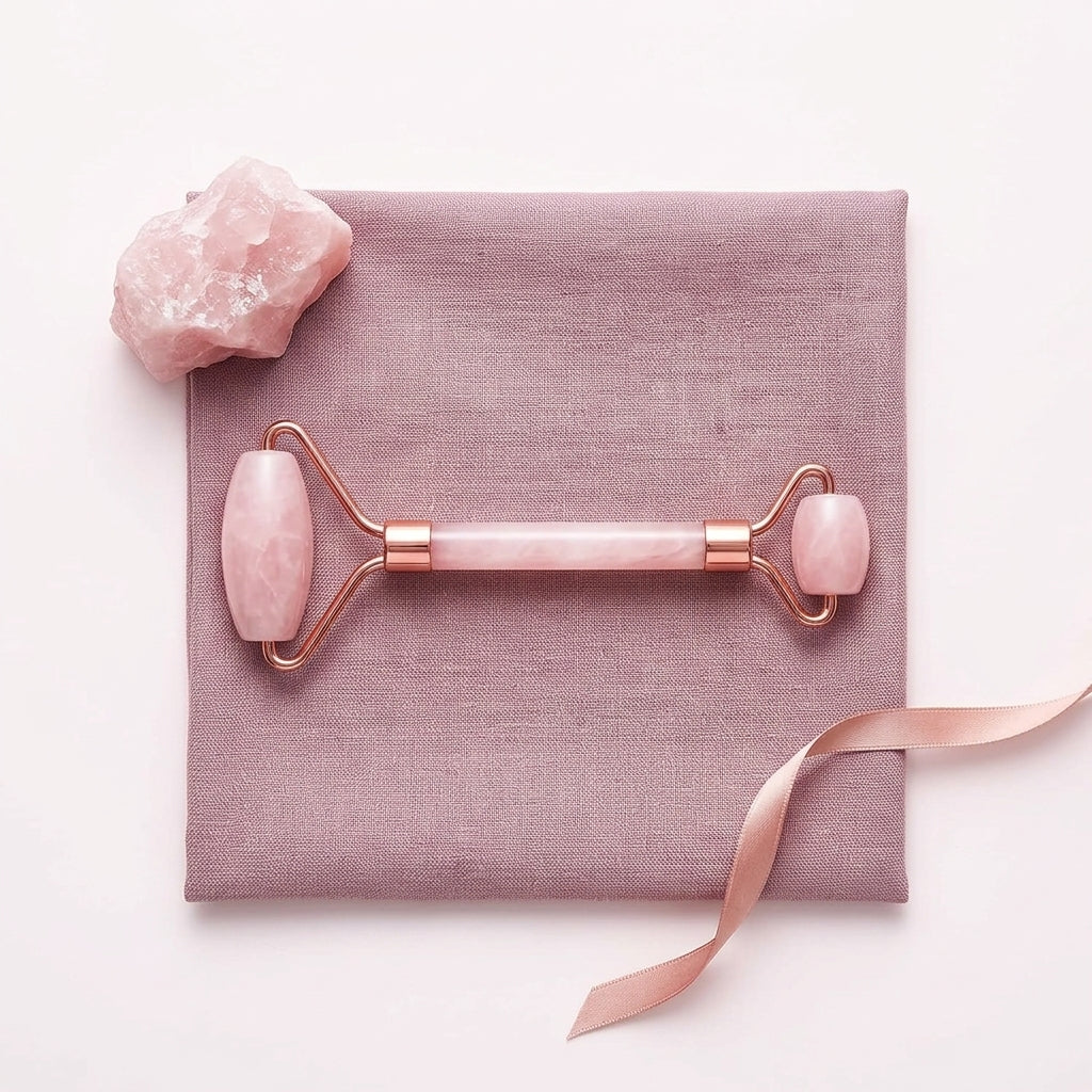 Rose Quartz Facial Roller