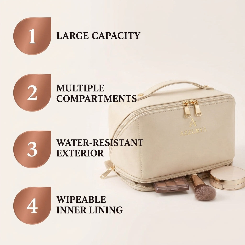 Travel Makeup Organiser Bag